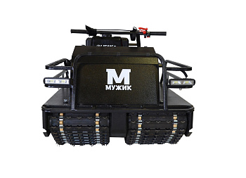 Мотобуксировщик Мужик LUXE М760 2-гусеничный. 1450. 20 л.с.. катковая. с реверсом. с тормозом. с электростартером. с подогревом